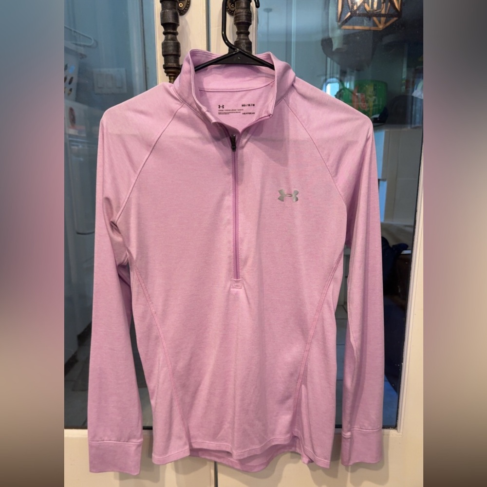 Under Armour Light Purple Quarter-Zip Top